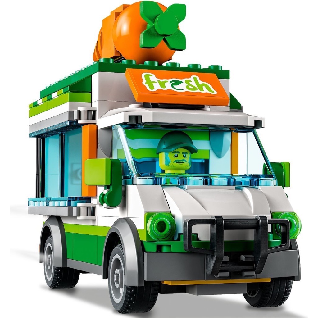 เลโก้ LEGO City 60345 Farmers Market Van