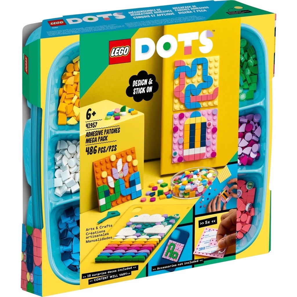 เลโก้ LEGO DOTs 41957 Adhesive Patches Mega Pack