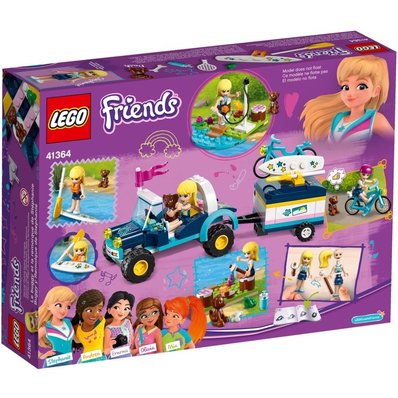 LEGO Friends 41364 Stephanie's Buggy & Trailer
