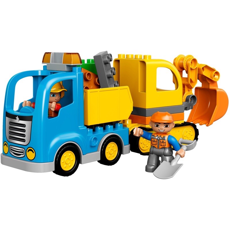 LEGO Duplo 10812 Truck & Tracked Excavator