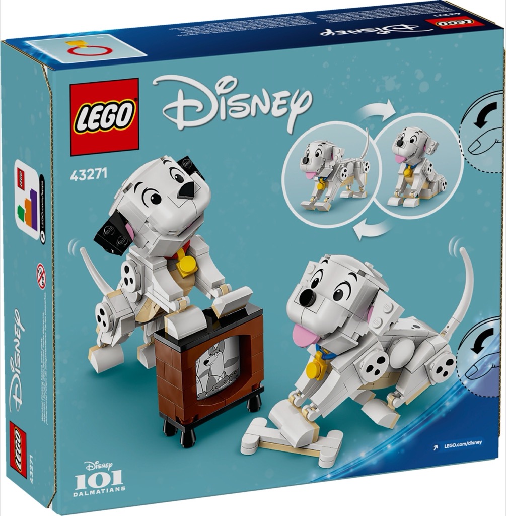 เลโก้ LEGO Disney 43271 Lucky & Penny 101 Dalmatians Puppies
