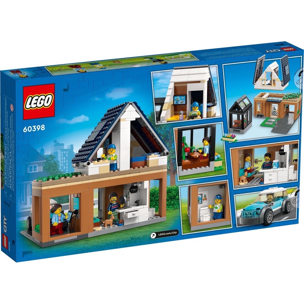 เลโก้ LEGO City 60398 Family House and Electric Car