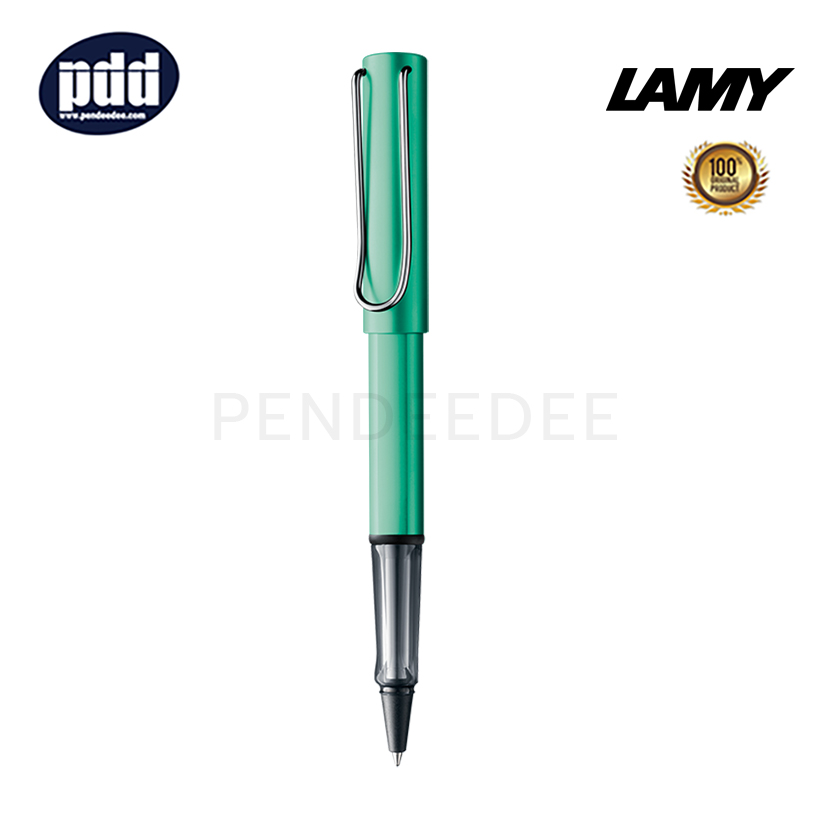 ปากกาสลักชื่อ LAMY ปากกาโรลเลอร์บอล ลามี่ ออสตาร์ สีเขียวLAMY Al-Star Green Rollerball Pen