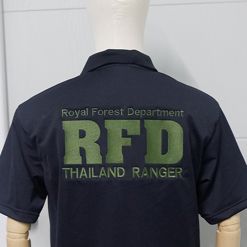 โปโลดำ ปัก RFD-THAILAND-RANGER(Pre-Order)