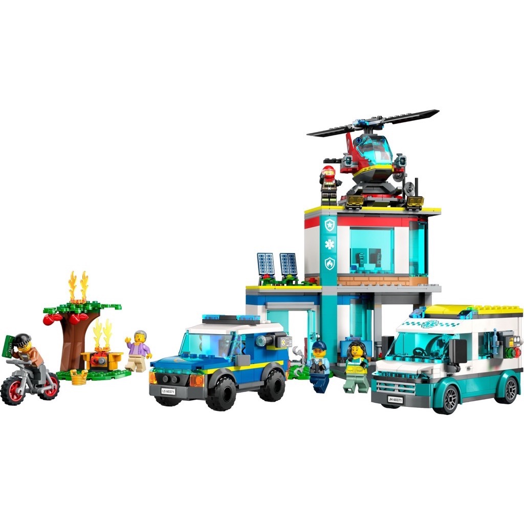 เลโก้ LEGO City 60371 Emergency Vehicles HQ