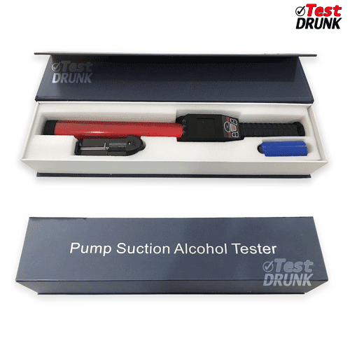 เครื่องเป่าแอลกอฮอลล์แบบตรวจคัดกรอง คุณภาพสูง แบบมีปั๊มดูด AT7100