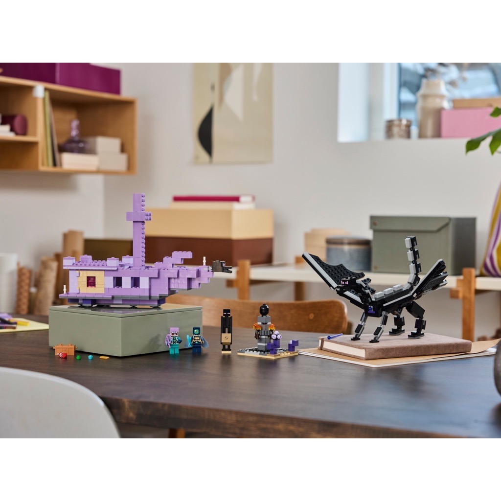 เลโก้ LEGO Minecraft 21264 The Ender Dragon and End Ship