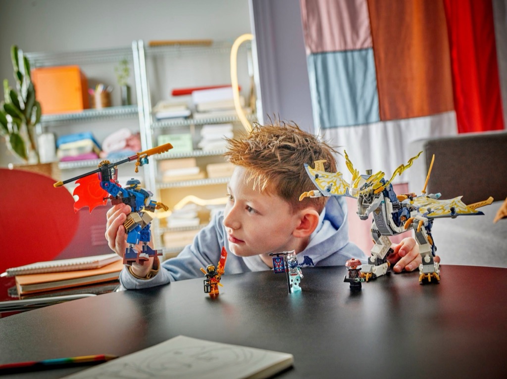 เลโก้ LEGO Ninjago 71843 Rogue’s Mech Dragon Rider