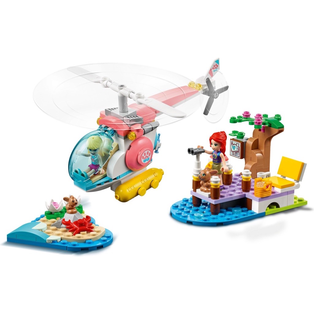 เลโก้ LEGO Friends 41692 Vet Clinic Rescue Helicopter
