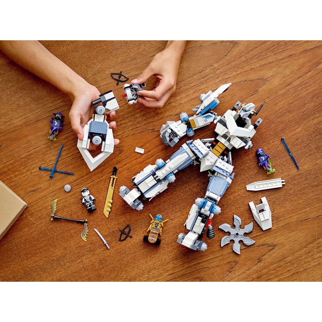 เลโก้ LEGO Ninjago 71738 Zane's Titan Mech Battle