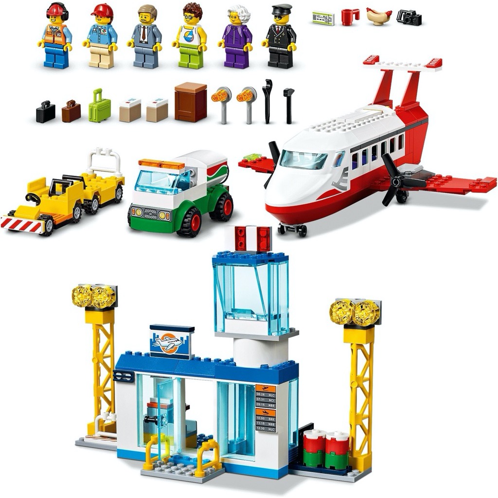 เลโก้ LEGO City 60261 Central Airport