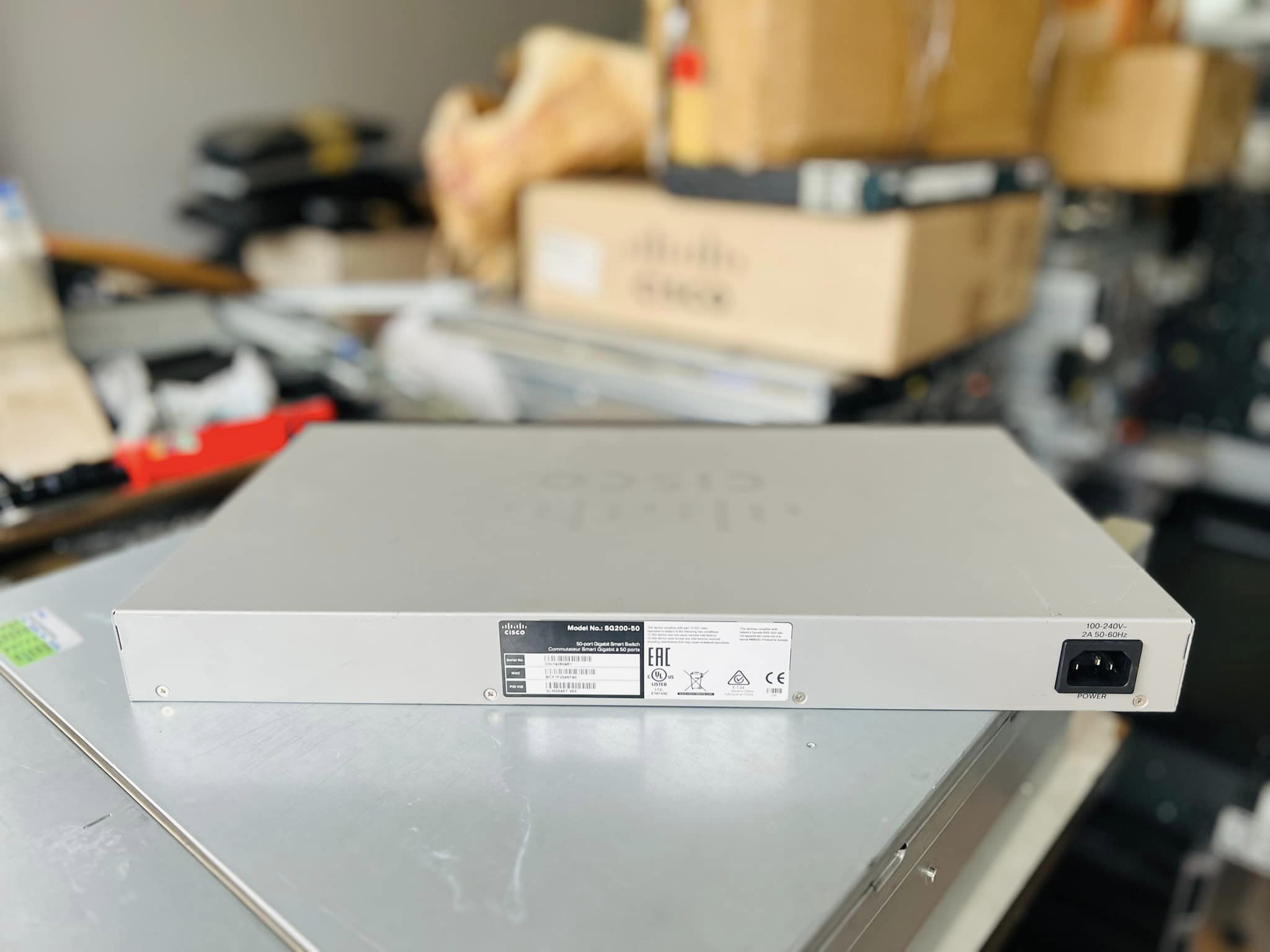 Cisco SG200 Gigabit 50 port สวิทซิสโก้มือสองพร้อมใช้งาน