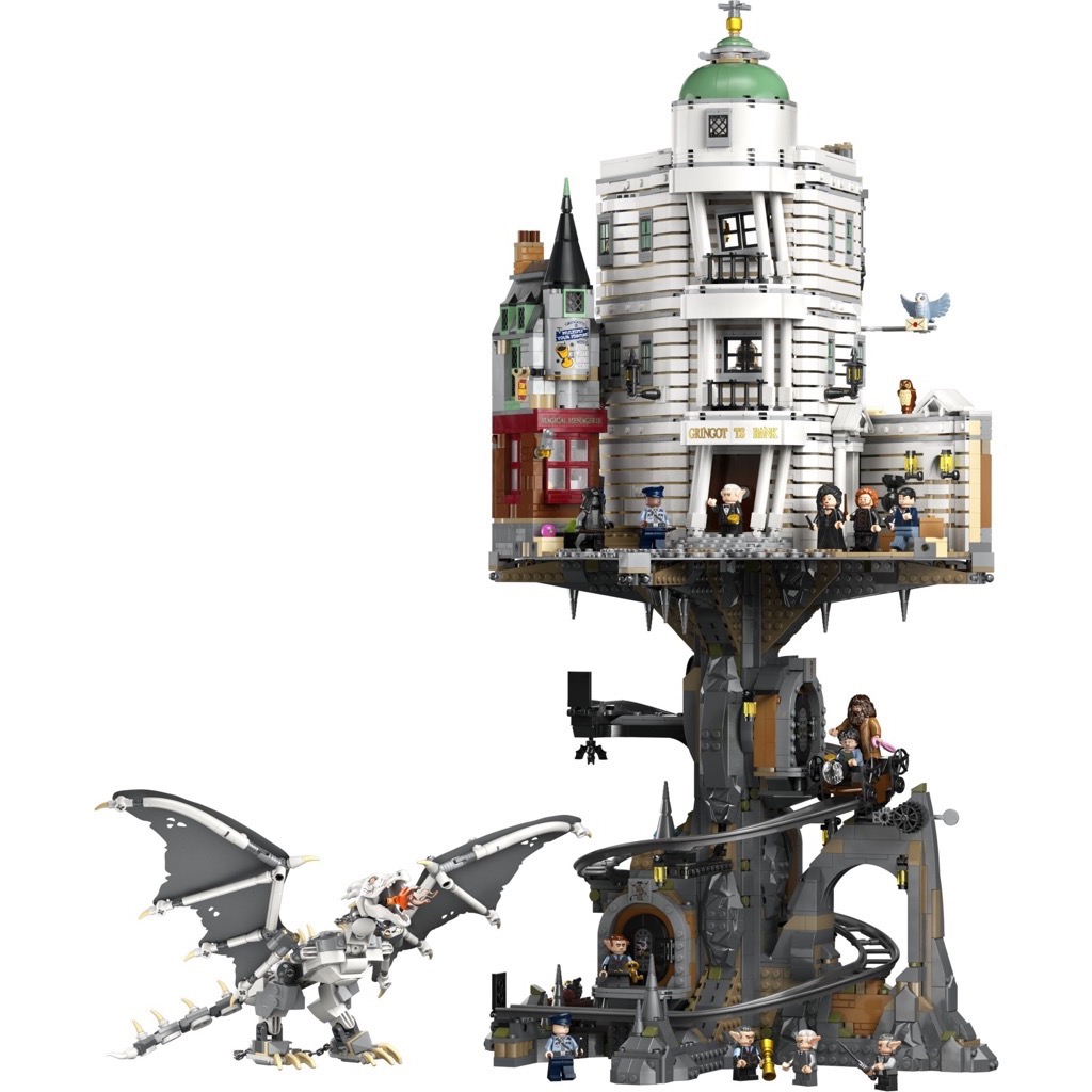 เลโก้ LEGO Exclusives Harry Potter 76417 Gringotts Wizarding Bank - Collectors' Edition (มีกล่องกระดาษตรงรุ่น)