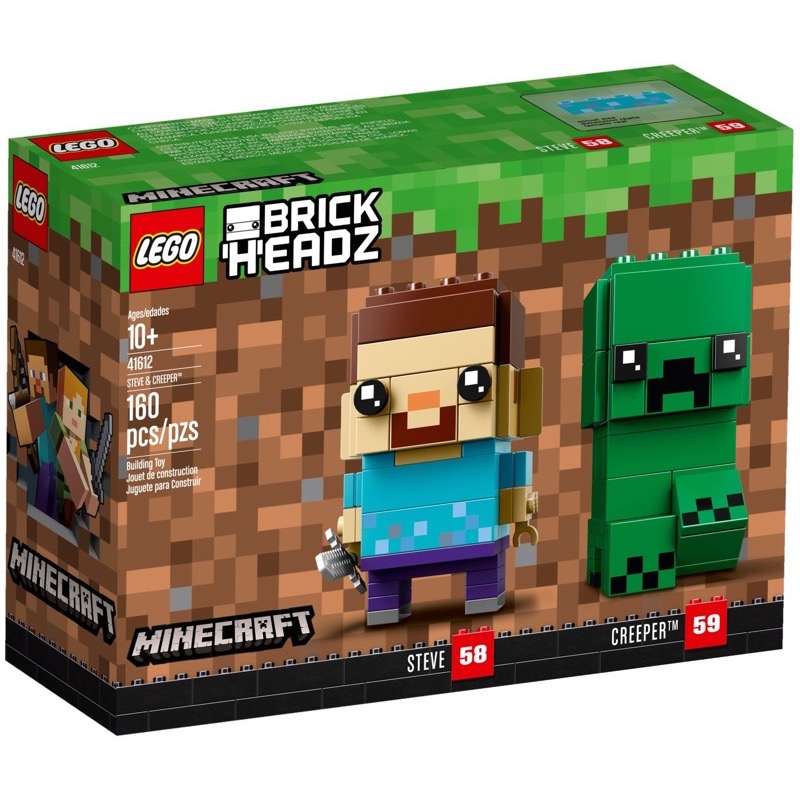 LEGO BrickHeadz 41612 Steve & Creeper
