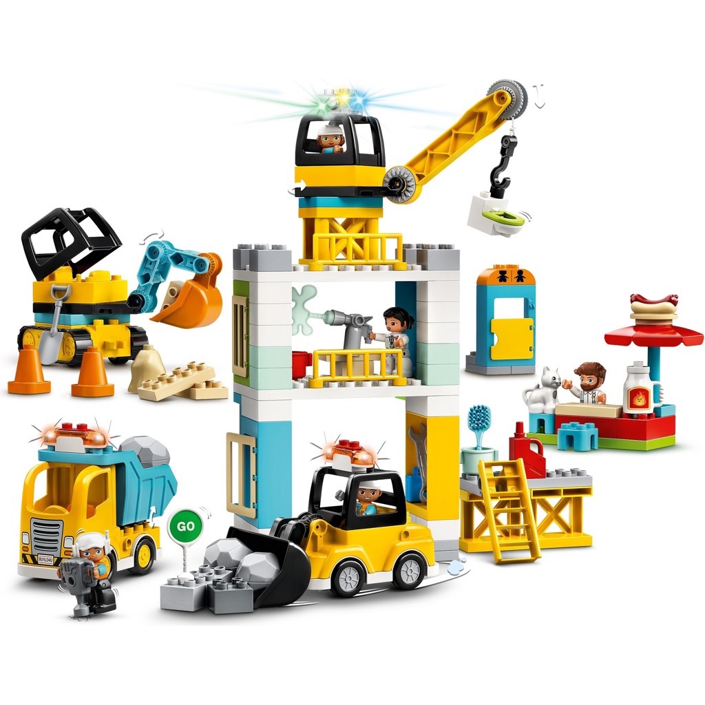 เลโก้ LEGO Duplo 10933 Tower Crane & Construction