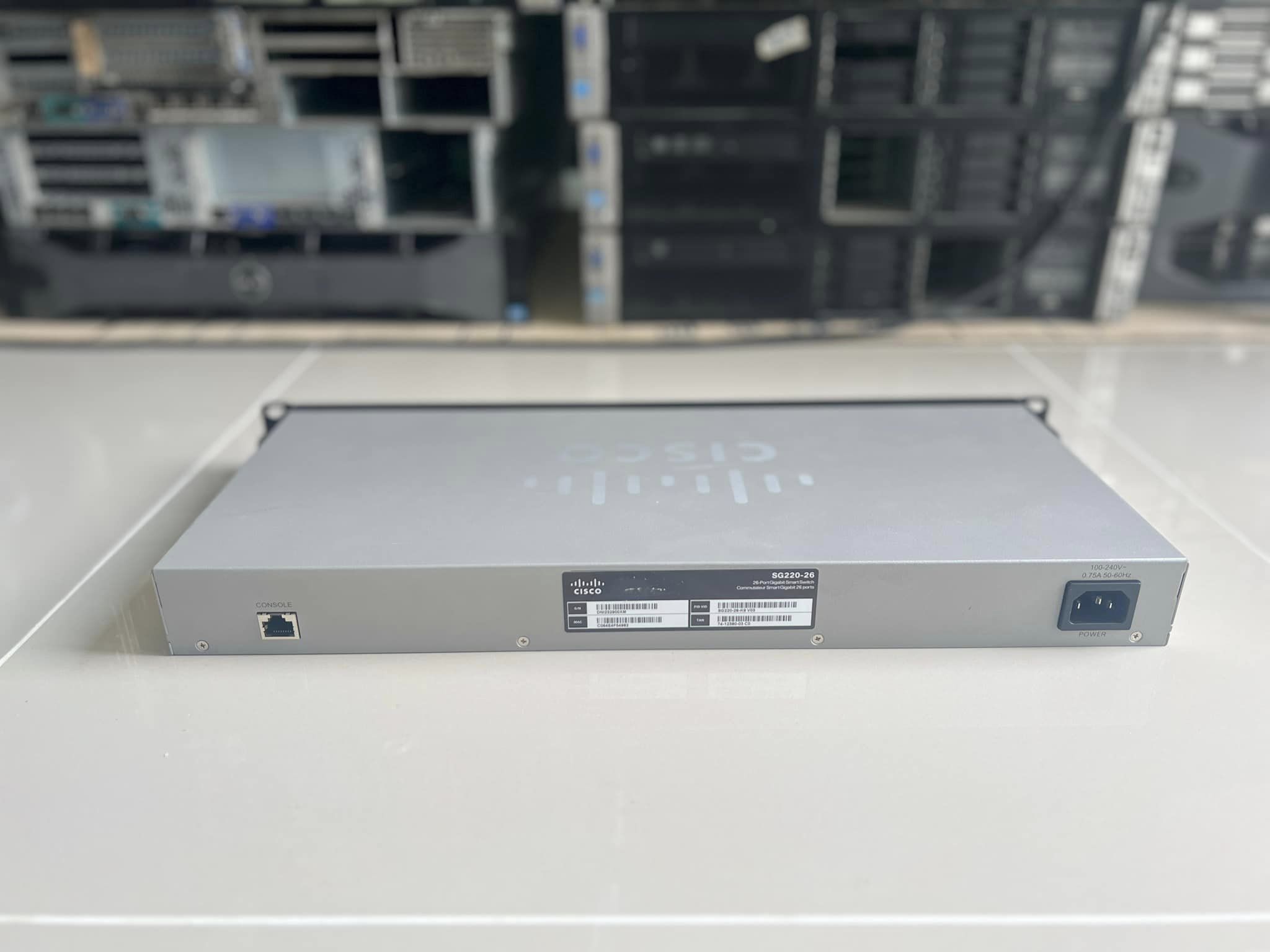 switch cisco sg220 26 port gigabit สวิทมือสองพร้อมใช้งาน