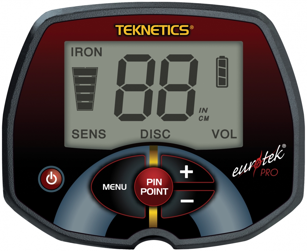 เครื่องตรวจจับโลหะ Teknetics รุ่น Eurotek Pro