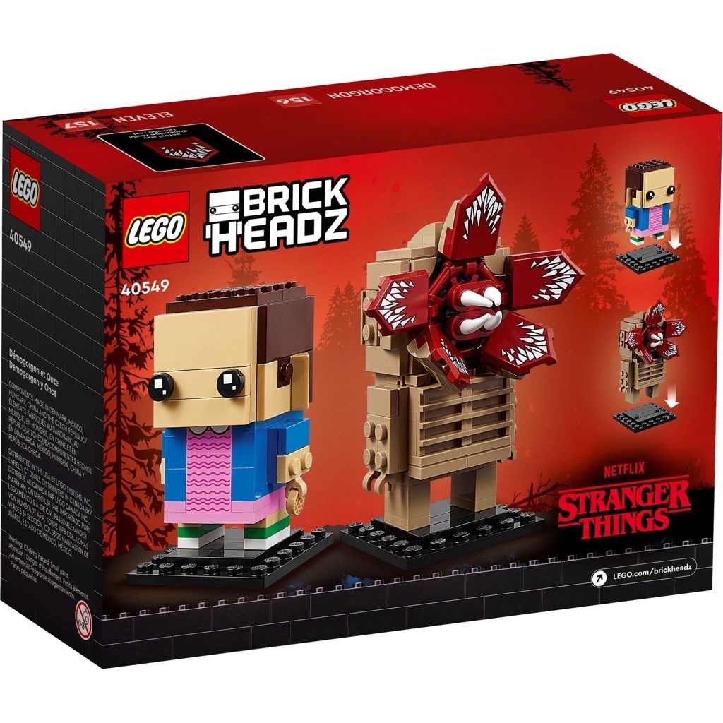 เลโก้ LEGO BrickHeadz 40549 Demogorgon & Eleven