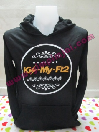 เสื้อฮู้ดสกรีน kiz-my-Ft2