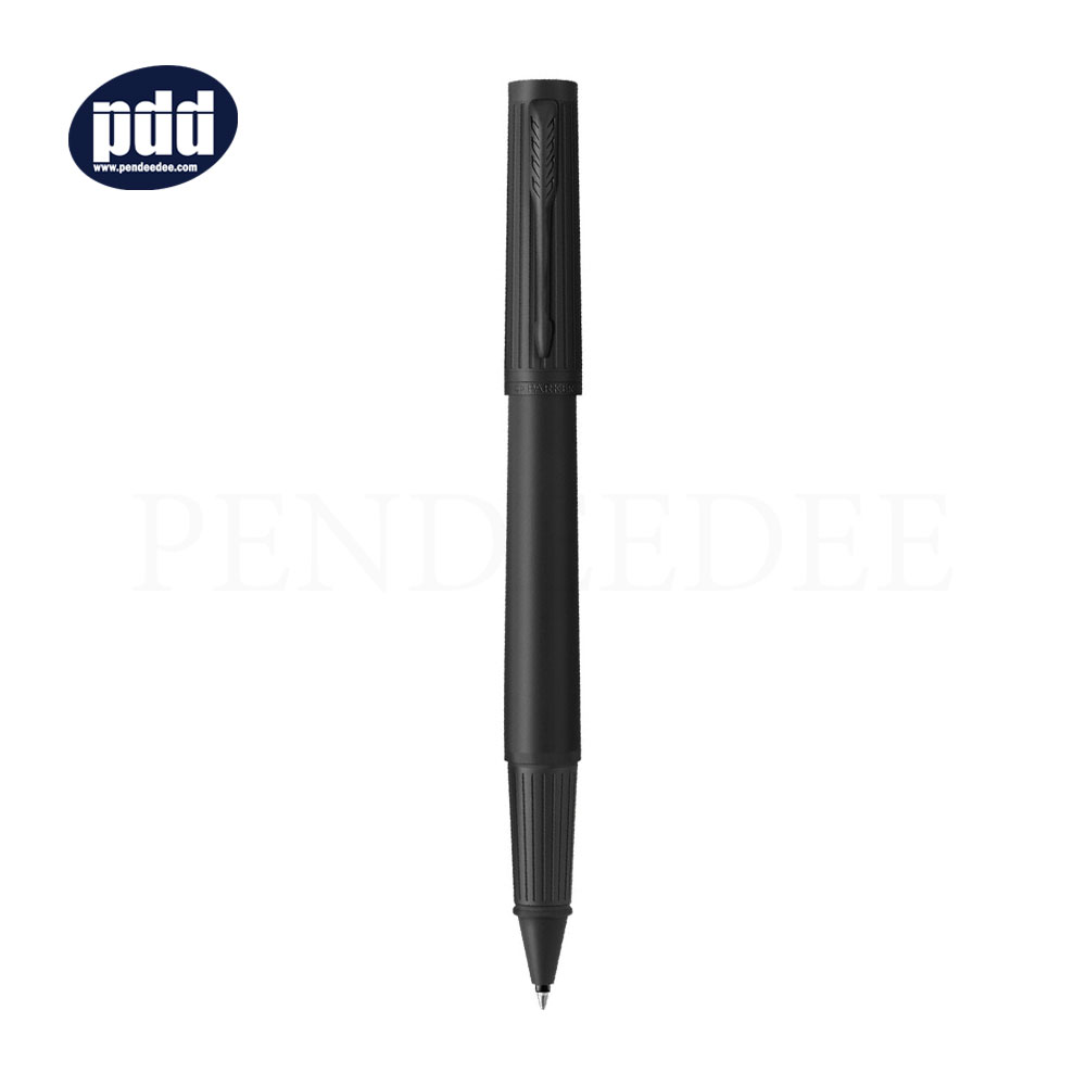 PARKER Ingenuity Black BT Rollerball Pen ปากกาโรลเลอร์บอล ป๊ากเกอร์ อินจินิวอิตี้ สีดำ คลิปดำ