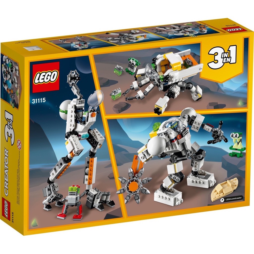 เลโก้ LEGO Creator 31115 Space Mining Mech