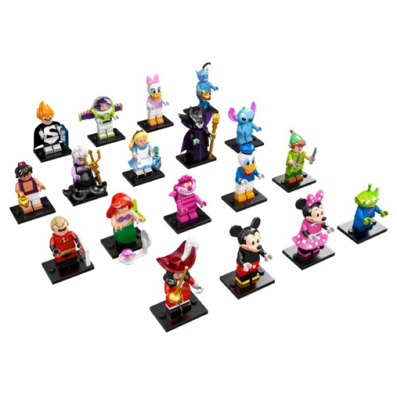 LEGO Minifigures 71012 Disney Series Minifigures Complete Set (18 Packs) ครบชุด 18 ซอง