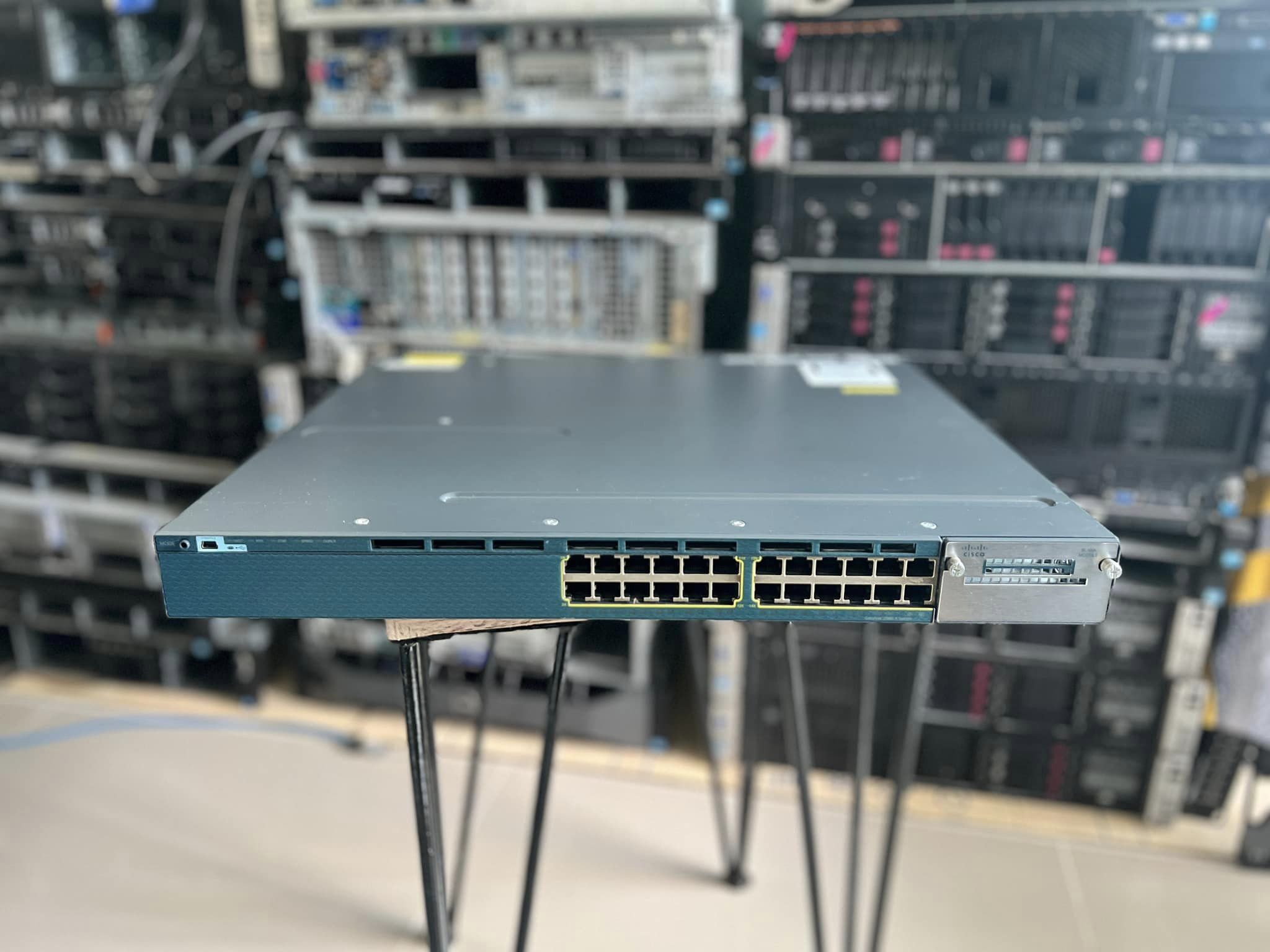 Cisco 3560X-24T-S switch Gigabit ซิสโก้มือสองพร้อมใช้งาน