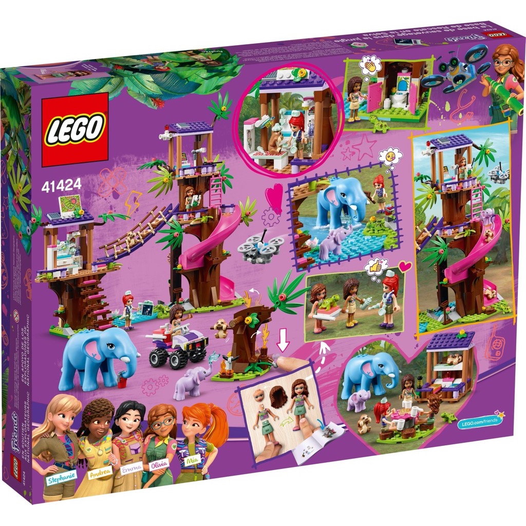 เลโก้ LEGO Friends 41424 Jungle Rescue Base