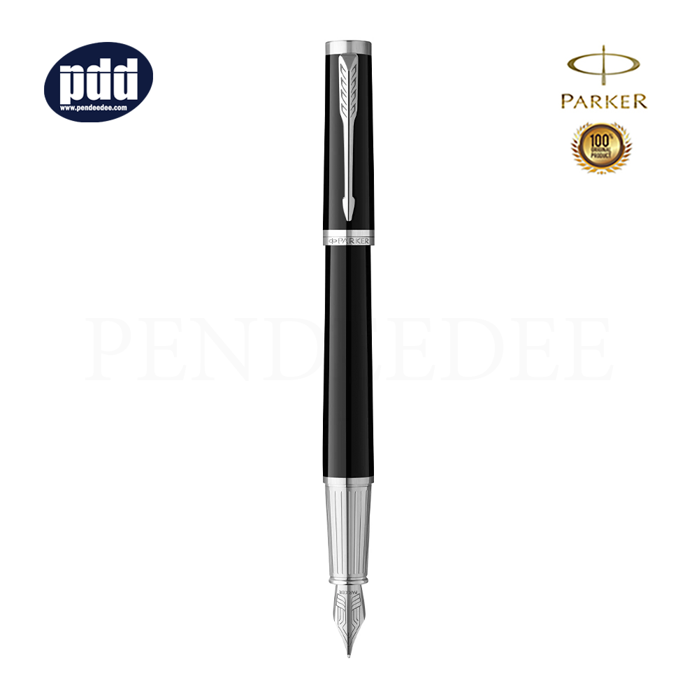 PARKER Ingenuity Black CT Fountain Pen ปากกาหมึกซึม ป๊ากเกอร์ อินจินิวอิตี้ สีดำ คลิปเงิน