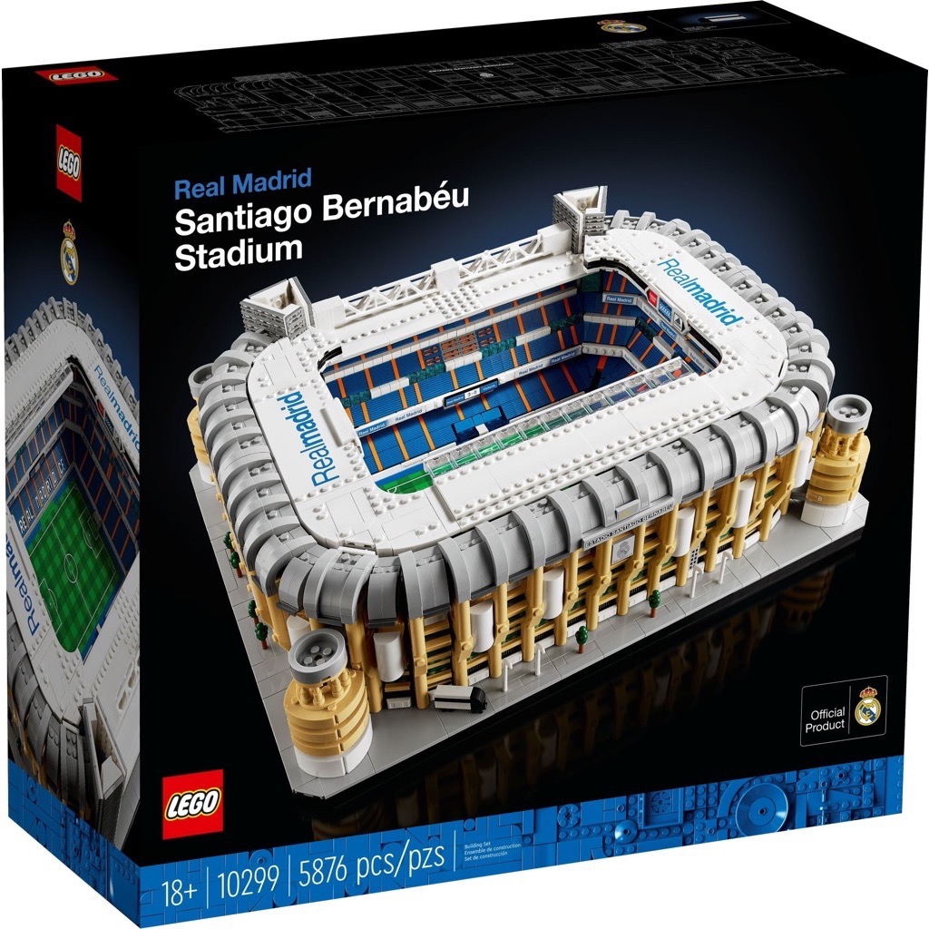 เลโก้ LEGO Exclusives 10299 Real Madrid - Santiago Bernabéu Stadium (มีกล่องกระดาษตรงรุ่น)