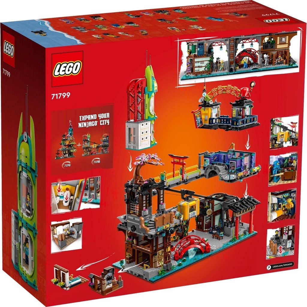 เลโก้ LEGO Exclusives Ninjago 71799 City Markets