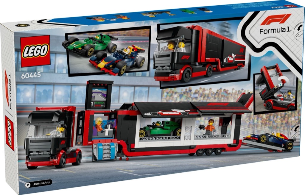 เลโก้ LEGO City 60445 F1 Truck with RB20 & AMR24 F1 Cars