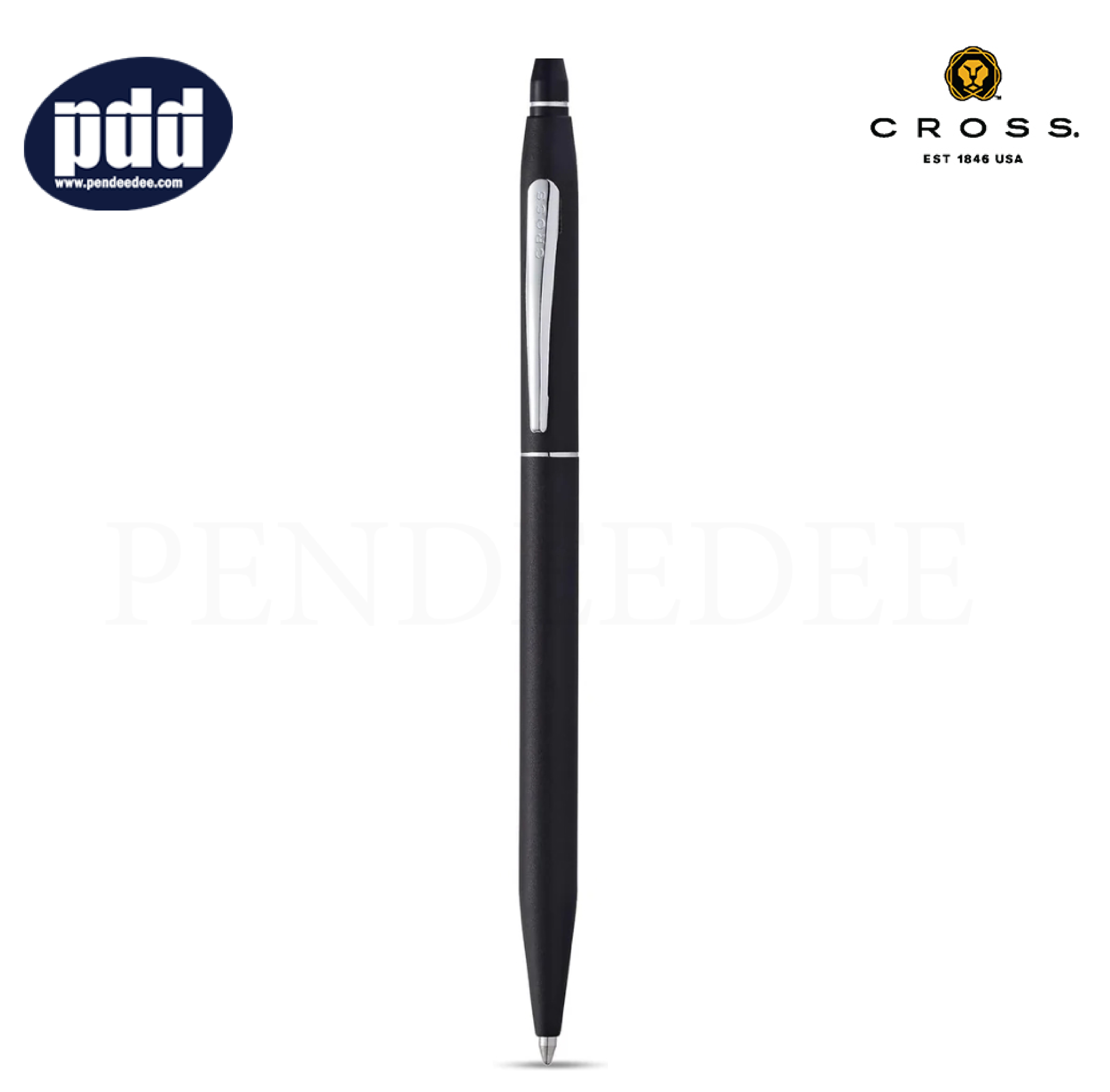 CROSS ปากกาลูกลื่น ครอส เซนจูรีคลิ๊ก CROSS Century Click Classic Black CT Ballpoint Pen