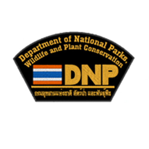 อาร์มหน้าหมวก DNP-ธงชาติ /สีเหลือง