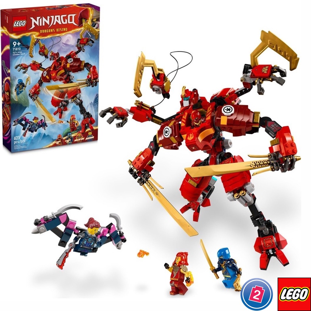 เลโก้ LEGO Ninjago 71812 Kai's Ninja Climber Mech