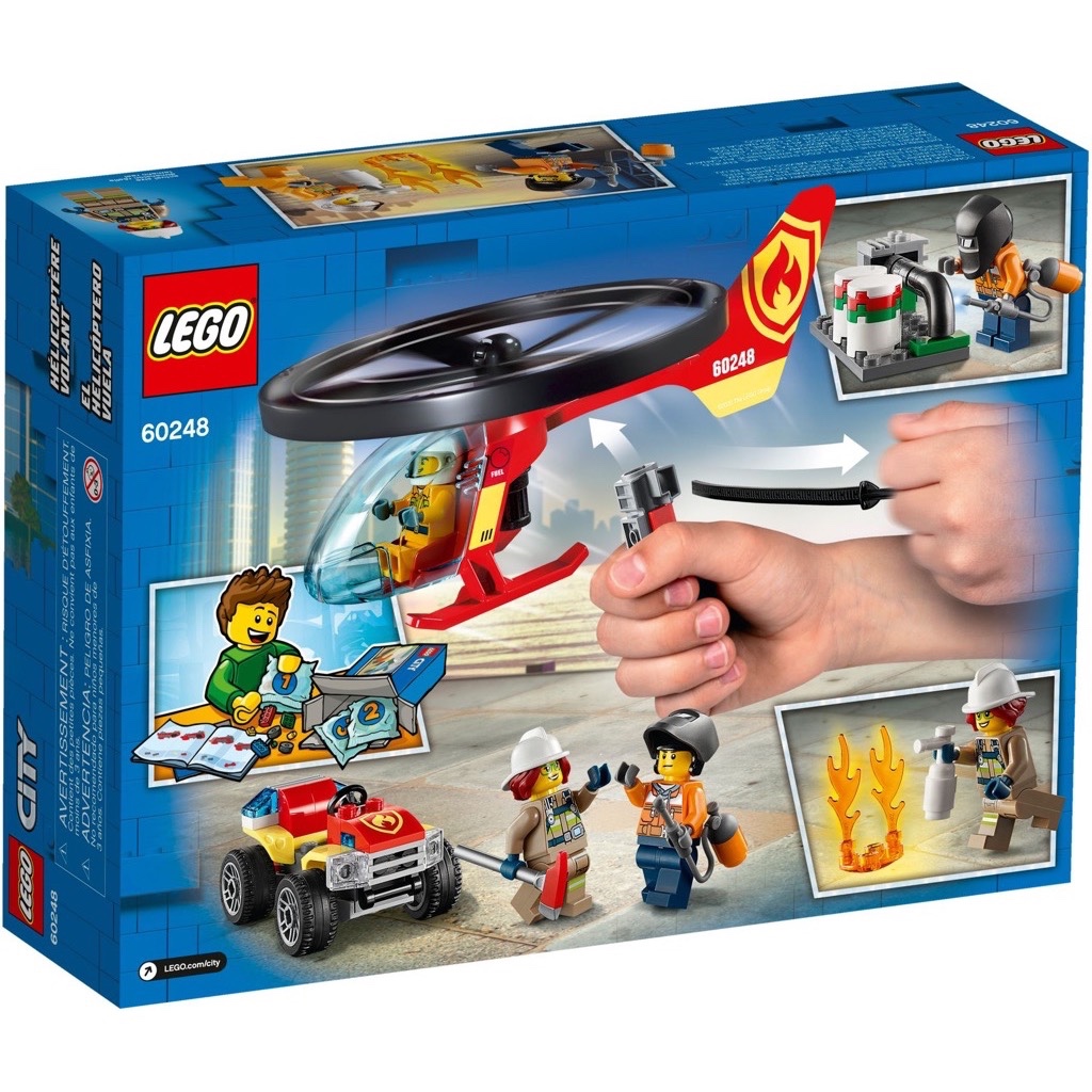 เลโก้ LEGO City 60248 Fire Helicopter Response