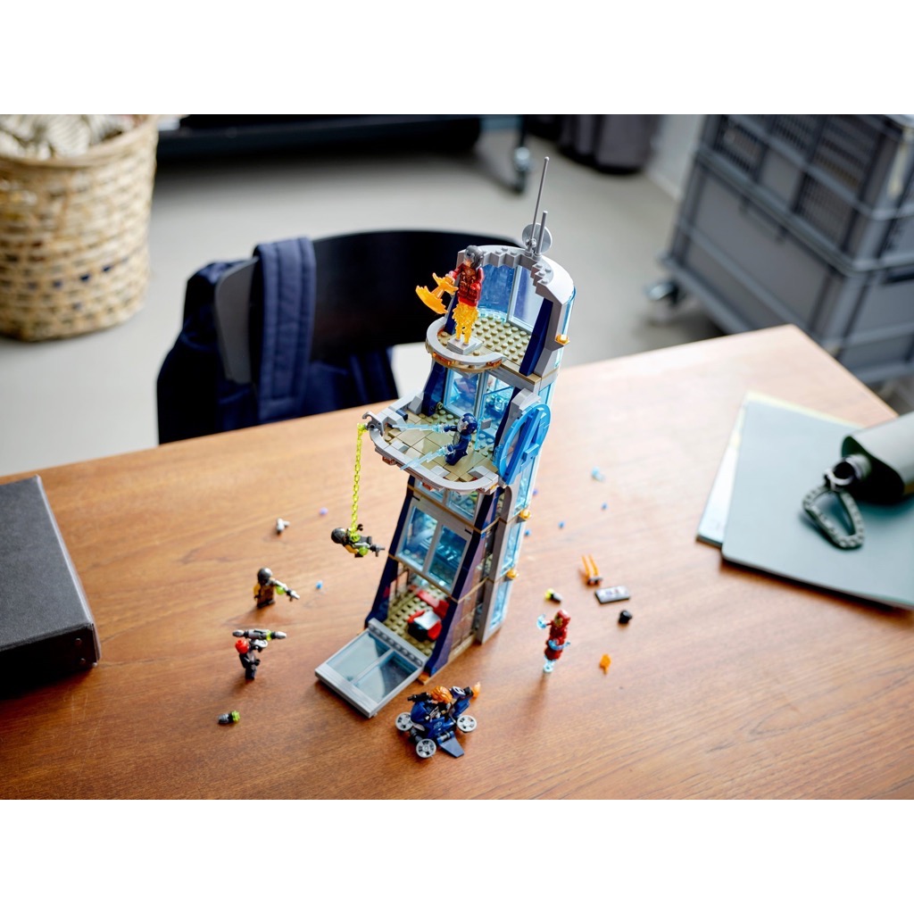 เลโก้ LEGO Super Heroes 76166 Avengers Tower Battle