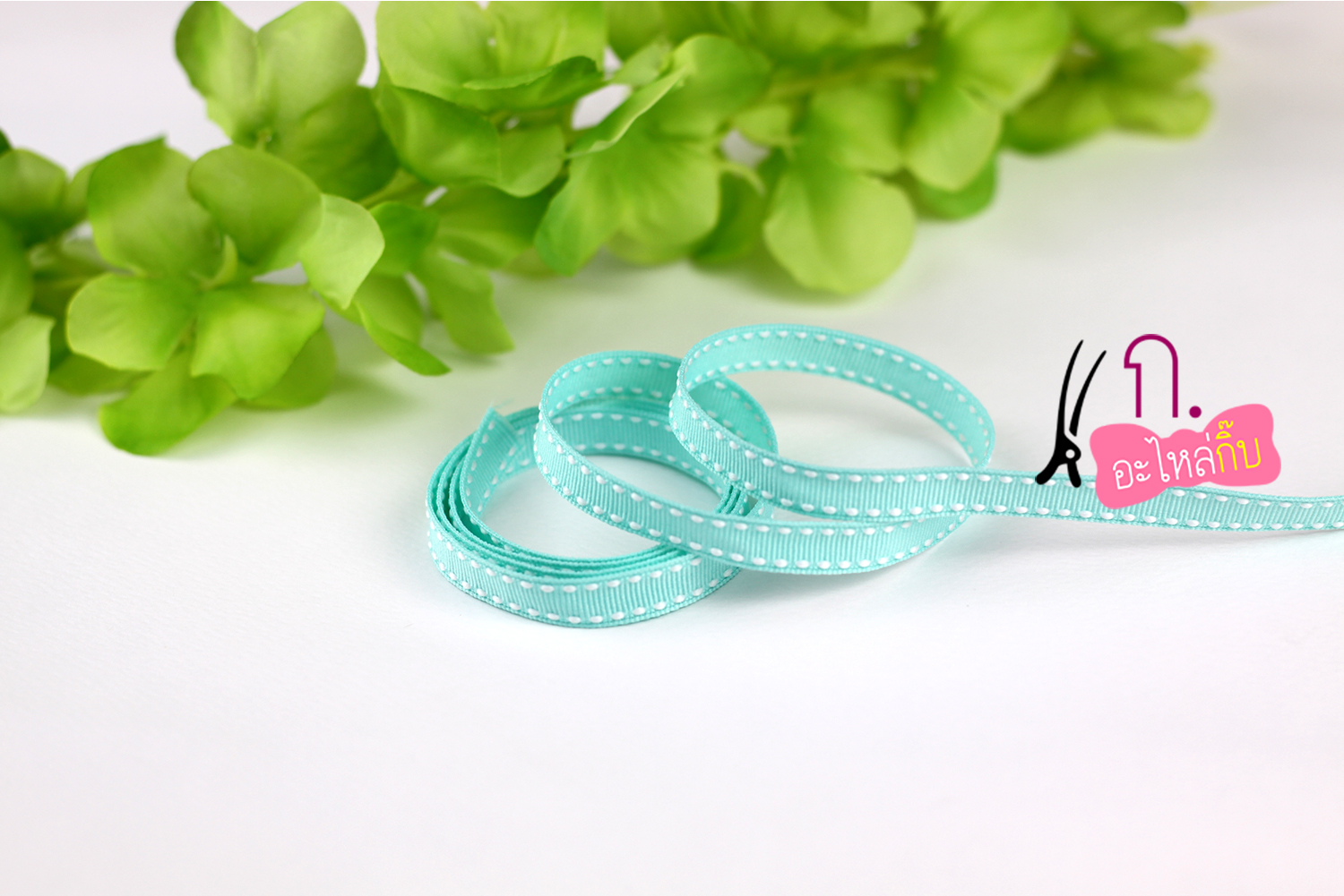 ริ้บบิ้นผ้าสีพื้น (plain color) กว้าง 10 mm #PC038