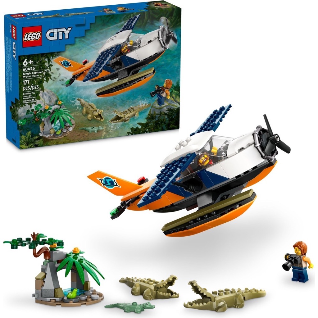 เลโก้ LEGO City 60425 Jungle Explorer Water Plane