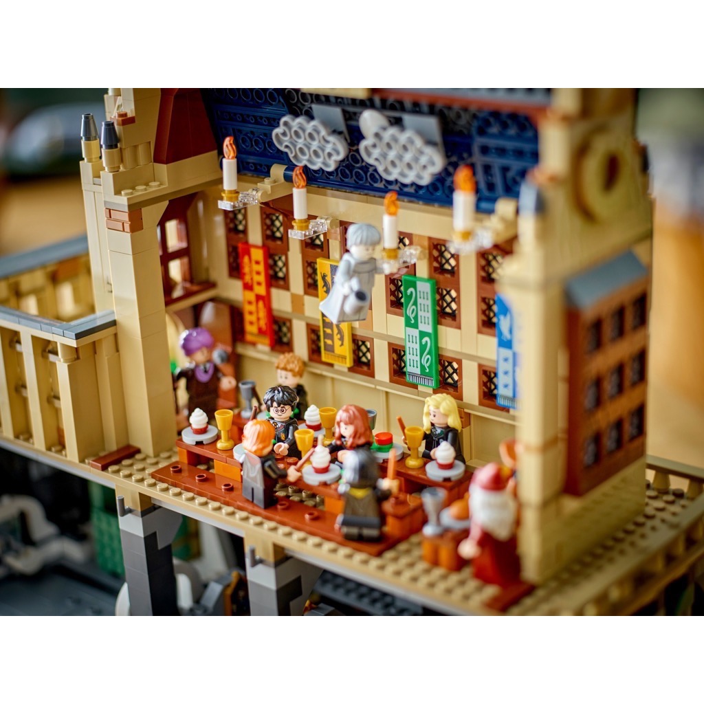 เลโก้ LEGO Harry Potter 76435 Hogwarts Castle: The Great Hall (มีกล่องน้ำตาลตรงรุ่น)
