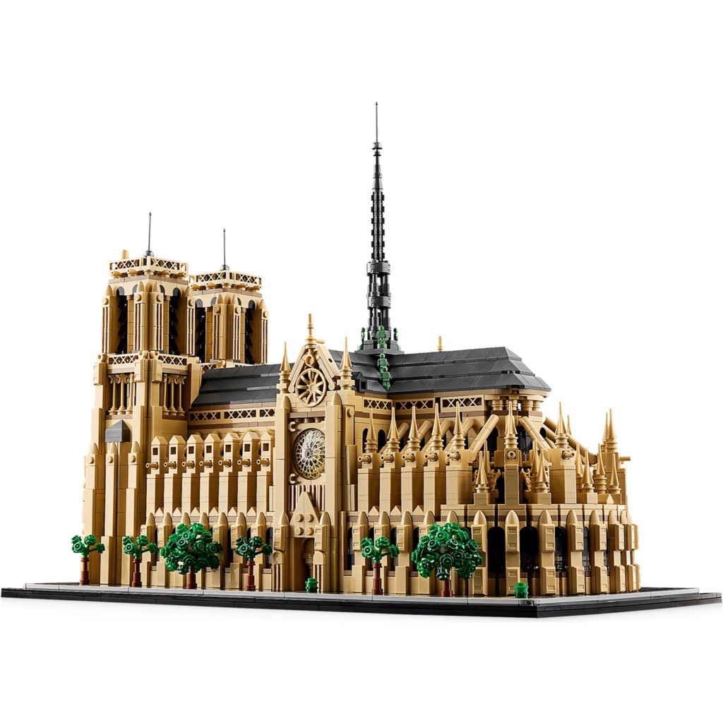 เลโก้ LEGO Architecture 21061 Notre-Dame de Paris (มีกล่องกระดาษนำ้ตาลตรงรุ่น)