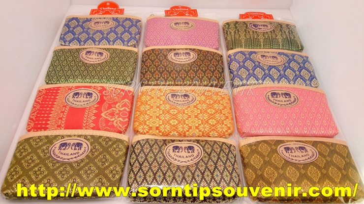 กระเป๋าช้างTHAILAND ลายไทยของที่ระลึกไทย/elephant purse