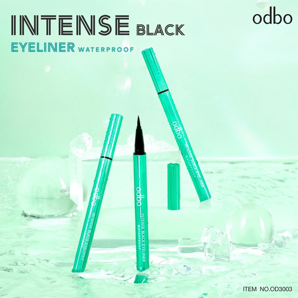 ODBO BQ Cover Small Pen Liquid Eyeliner 0.6ml #BQ2907 โอดีบีโอ อายไลเนอร์หัวเรียวเล็ก.