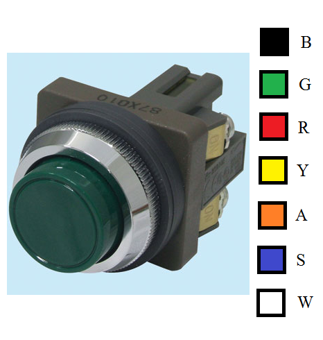 Pushbutton ABN210-G (30mm)