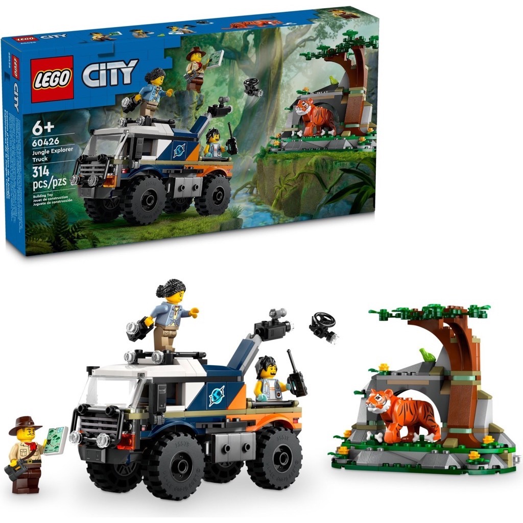 เลโก้ LEGO City 60426 Jungle Explorer Off-Road Truck
