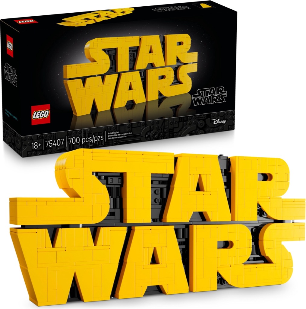 เลโก้ LEGO Star Wars 75407 Brick-Built Star Wars Logo