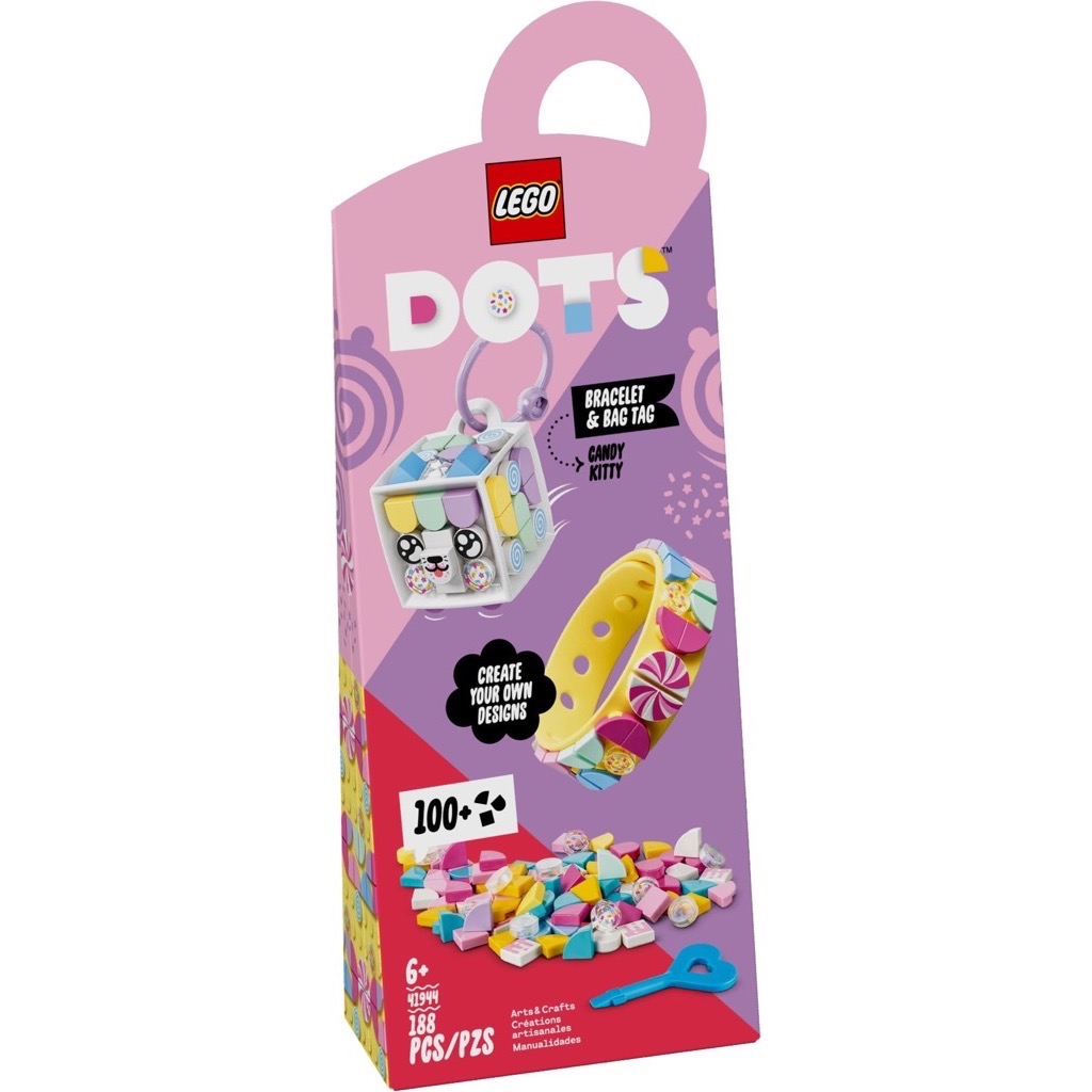 เลโก้ LEGO DOTs 41944 Candy Kitty Bracelet & Bag Tag