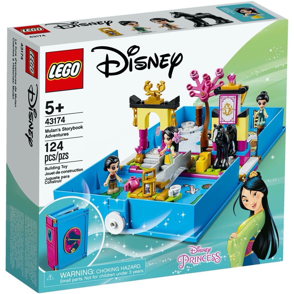 เลโก้ LEGO Disney 43174 Mulan's Storybook Adventures