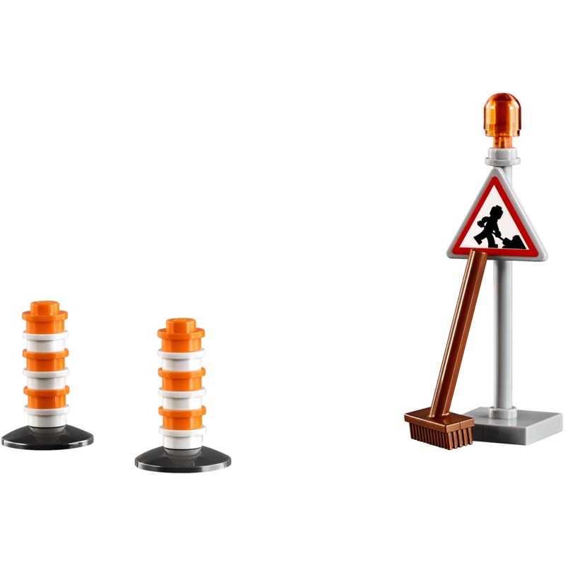 LEGO City 60152 Sweeper & Excavator