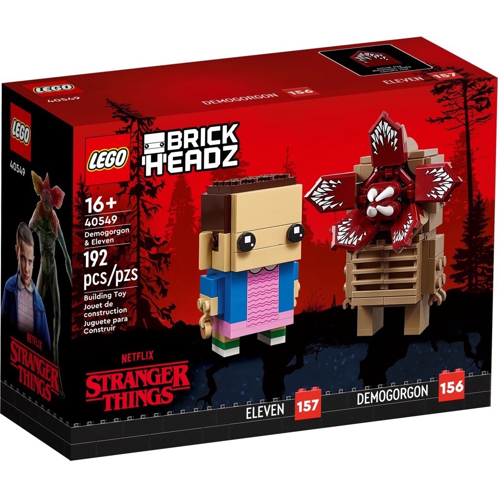 เลโก้ LEGO BrickHeadz 40549 Demogorgon & Eleven